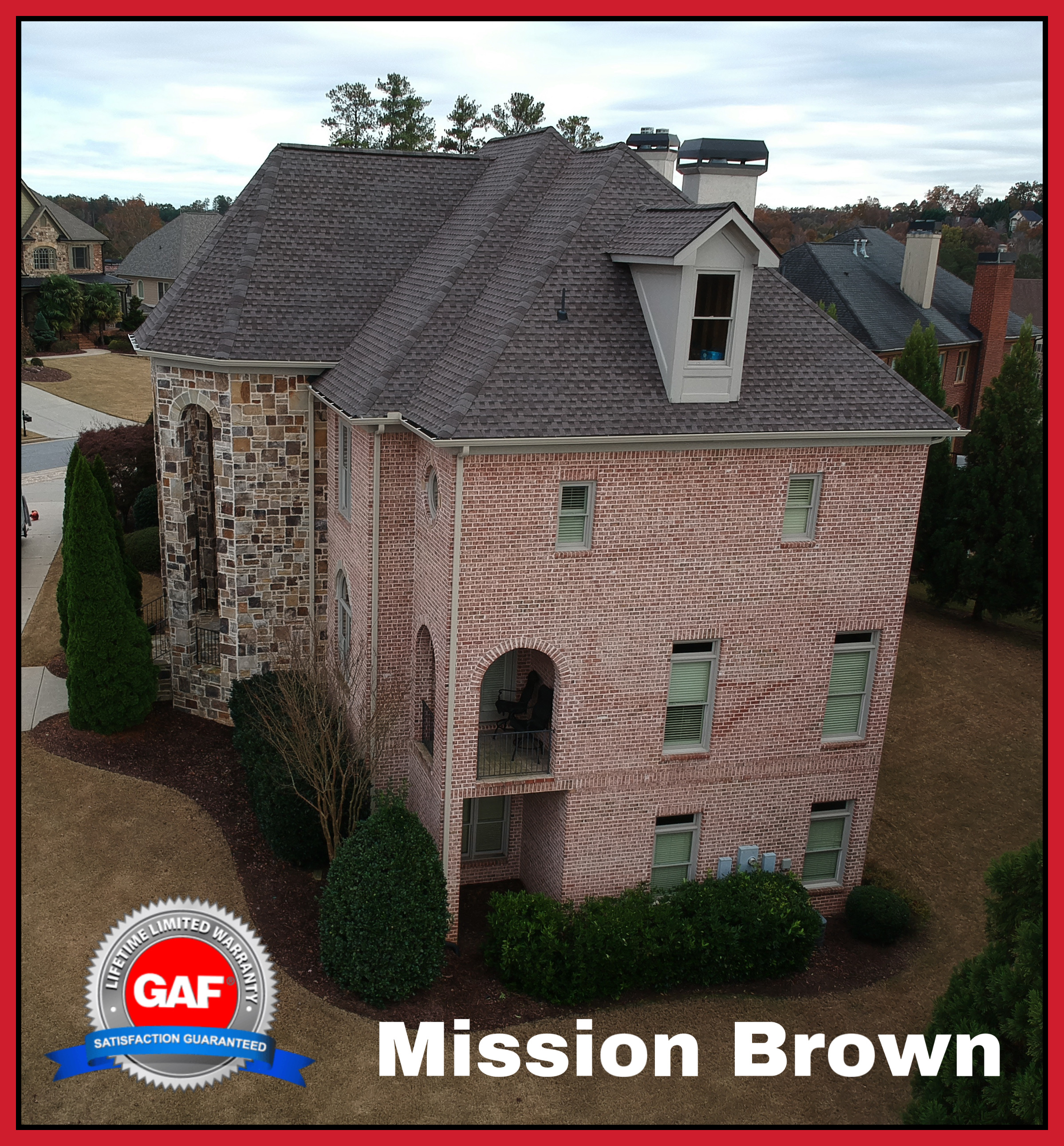 Mission Brown roof replacement in metro Atlanta meeting Georgia amended IRC standards